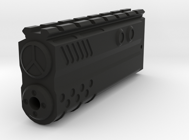 Incognito Blade Silencer for NITRO.Vo MP5K Top Rai in Black Natural Versatile Plastic