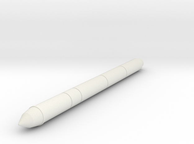 Orbital Sciences Minotaur 6 rocket 1/144 in White Natural Versatile Plastic