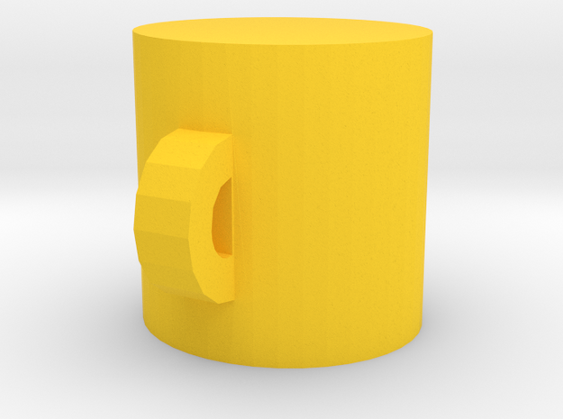 ice cup in Yellow Processed Versatile Plastic