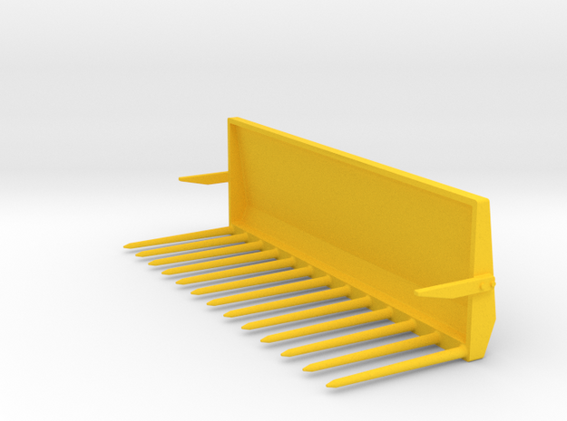 Mistgabel weise-toys Fendt 2,5m in Yellow Processed Versatile Plastic