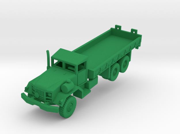 M814 Long Wheelbase Truck in Green Processed Versatile Plastic: 1:160 - N