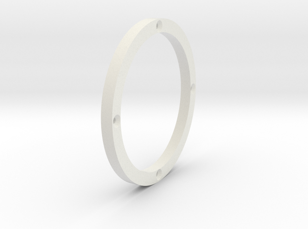 JRC-117 2.2 BEADLOCK RING (4 HOLE) in White Natural Versatile Plastic