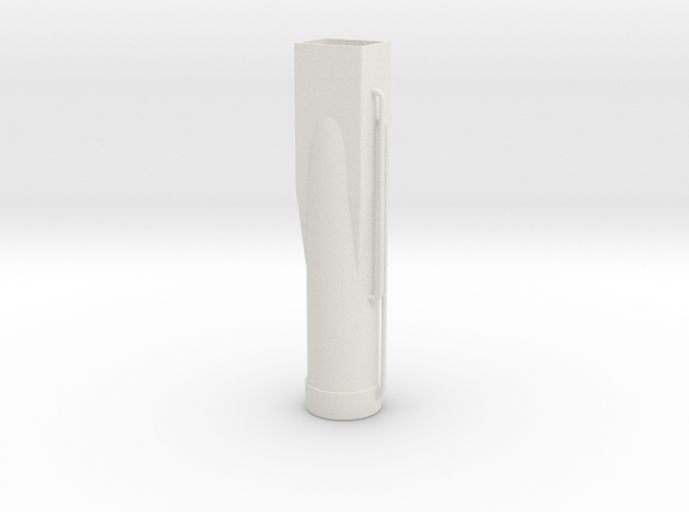 Support-leg-upper in White Natural Versatile Plastic