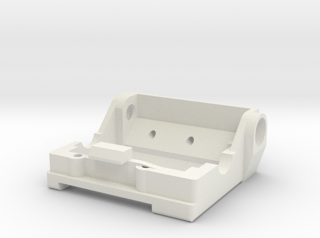 LM Replacement Motor mount in White Natural Versatile Plastic