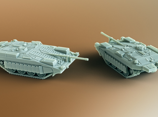 Stridsvagn 103 (Strv 103) S-Tank Scale: 1:160 in Tan Fine Detail Plastic