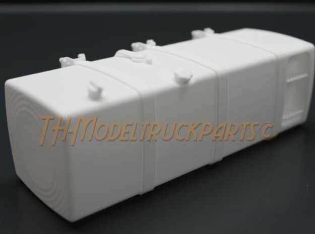 THM 00.2123-150 Fuel tank Tamiya MAN in White Processed Versatile Plastic