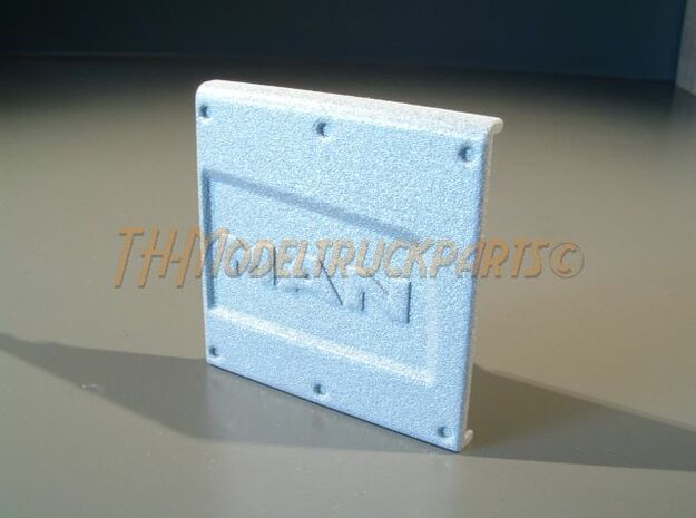 THM 00.2211 Exhaust cover Tamiya MAN Euro6 in White Processed Versatile Plastic