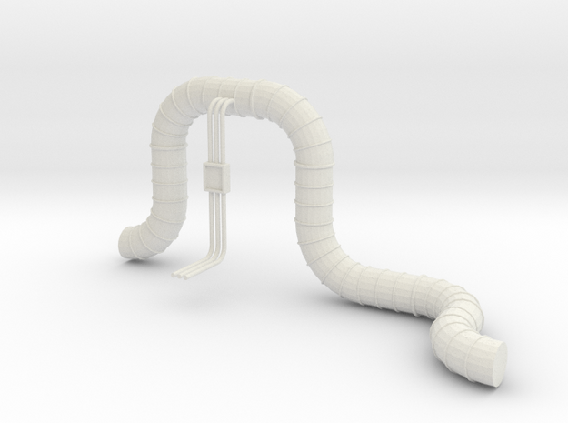Pipelines mit Hochbogen in White Natural Versatile Plastic