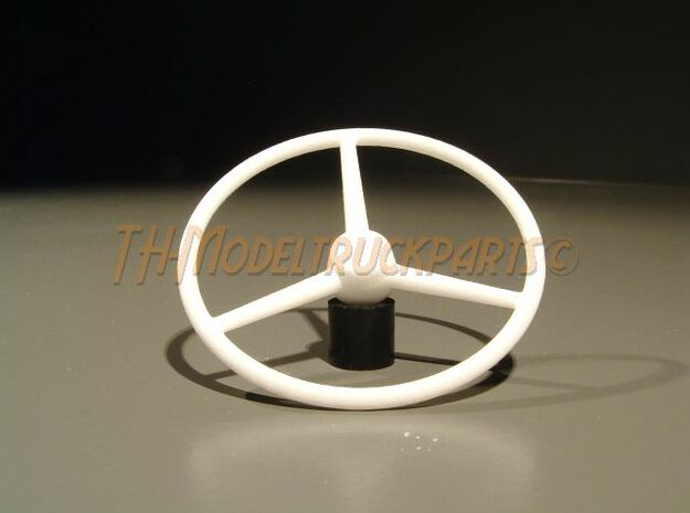 THM 07.0015 Old School steering wheel in Basic Nylon Plastic