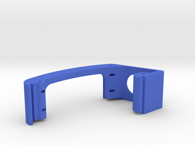CD32 Arcade Fightstick - Rahmen links - klein in Blue Processed Versatile Plastic
