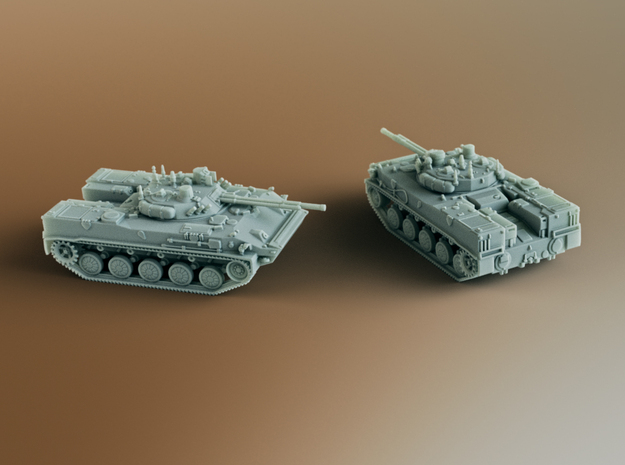 BMD-4 Infantry fighting vehicle (IFV) Scale: 1:144 in Tan Fine Detail Plastic