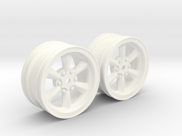 Wheels - 26mm Touring - 934RSRBlack 0mm Offset v2 in White Processed Versatile Plastic