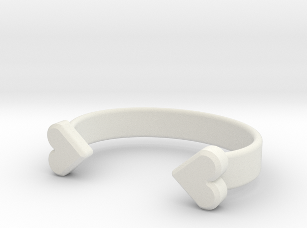 GOGO Hair Tie Bracelet in White Natural Versatile Plastic