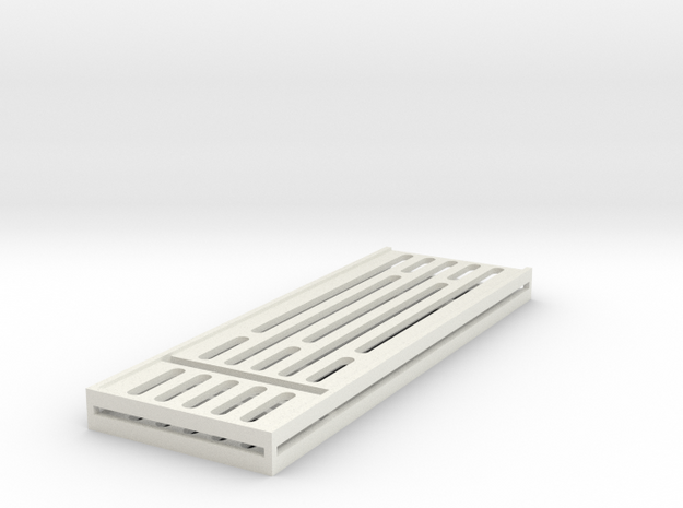Sci-Fi Walkway Internal Panel (Type A) 1/12 6" in White Natural Versatile Plastic
