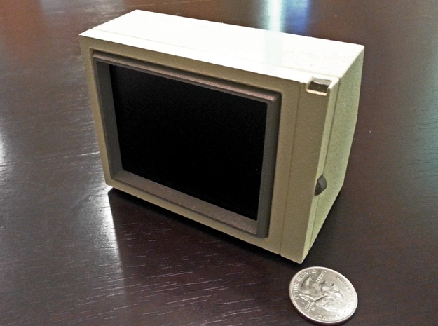 Apple Monitor II in White Natural Versatile Plastic