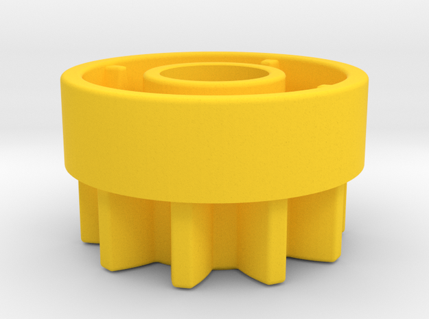10Z  Clutch in Yellow Processed Versatile Plastic