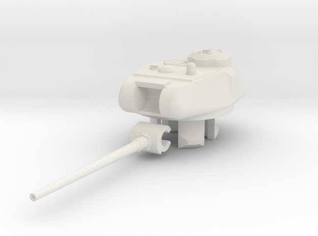 1/100 KV/IS-85 Turret in White Natural Versatile Plastic