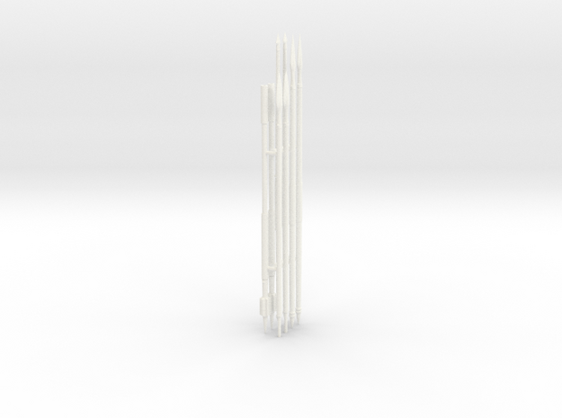 DIMITRIS 12. SPEARS  in White Processed Versatile Plastic