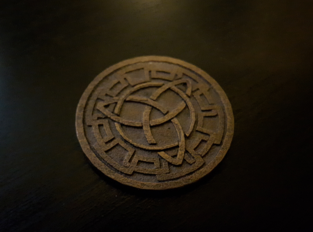 Coin - Celtic Knot Design