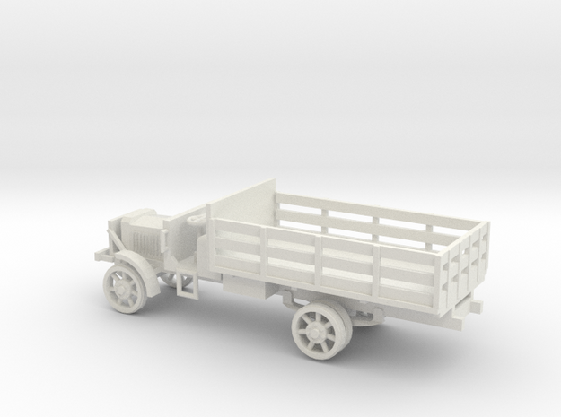 1/72 Scale Liberty Truck Cargo in White Natural Versatile Plastic