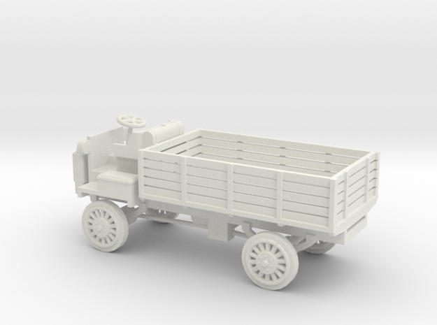 1/87 Scale FWD B 3-Ton 1917 US Army Truck in White Natural Versatile Plastic