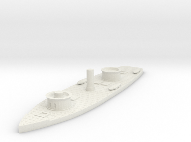 1/600 USS Onondaga  in White Natural Versatile Plastic