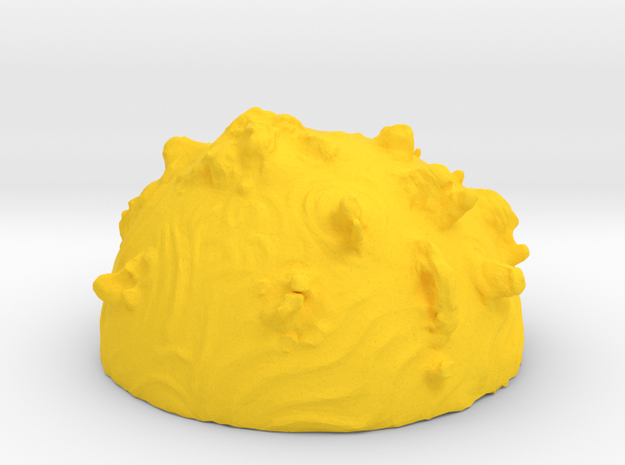 ! - Desert Planet - Concept B  in Yellow Processed Versatile Plastic