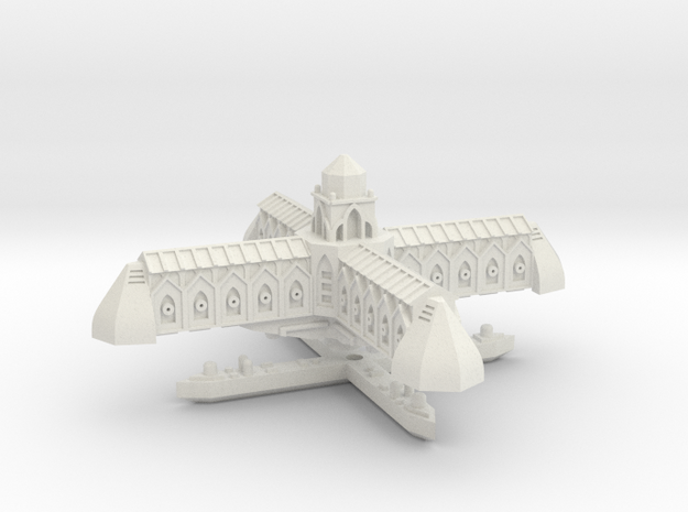 Imperial Station - Concept 1  in White Natural Versatile Plastic