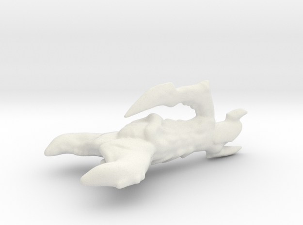 Sporic Strike Escort - Concept B in White Natural Versatile Plastic