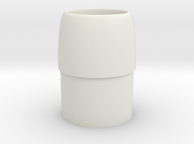 Intake Cone-BT-20 in White Natural Versatile Plastic