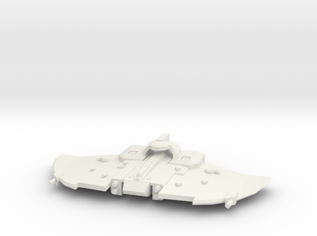 Larshirvra Protector Gunship - Concept B  in White Natural Versatile Plastic