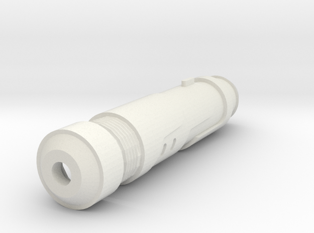 Vanquish Sniper Silencer (Hollow 14mm-) in White Natural Versatile Plastic