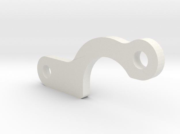 Spur Cover Spacer in White Natural Versatile Plastic