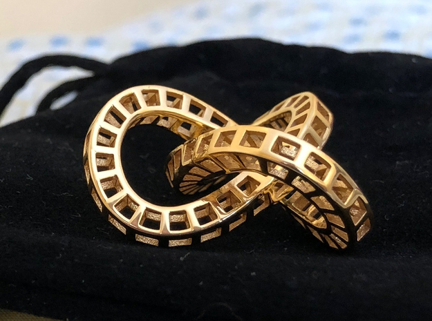 Trefoiled Again - 50 in 18k Gold Plated Brass