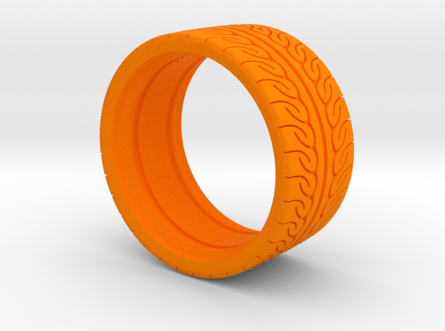 Neova Tire Hexacore Dense in Orange Processed Versatile Plastic