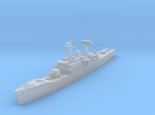Leander Class Frigate (cold war) in Smooth Fine Detail Plastic: 1:1250