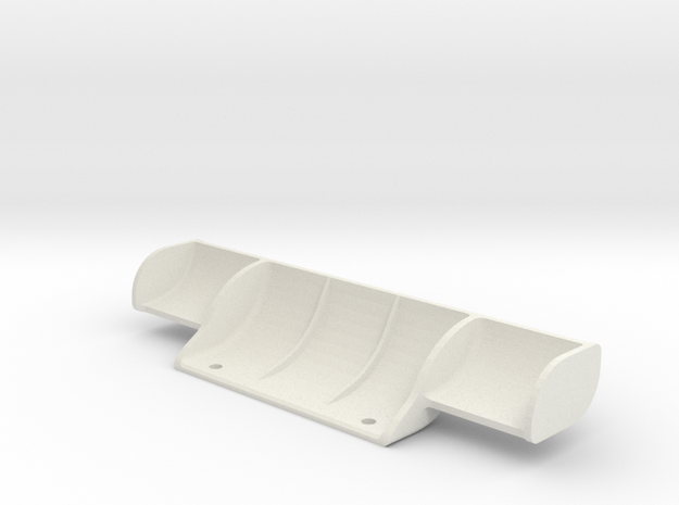 Mini-Z Mercedes Sauber C9 small rear wing in White Natural Versatile Plastic