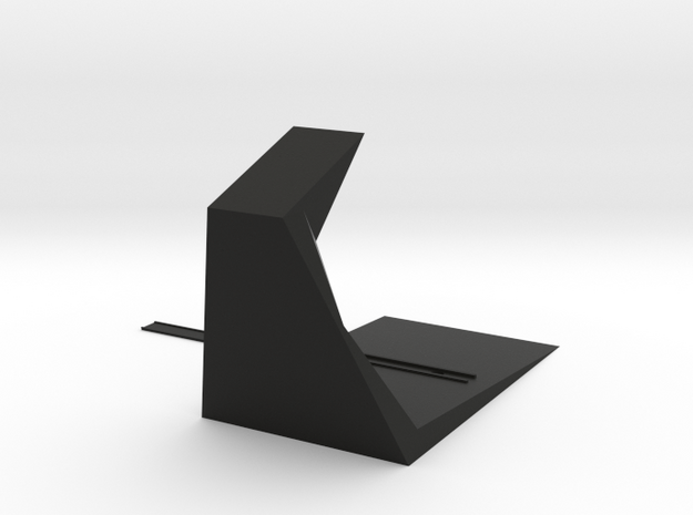 headset stand mrk-1 in Black Natural Versatile Plastic: Small