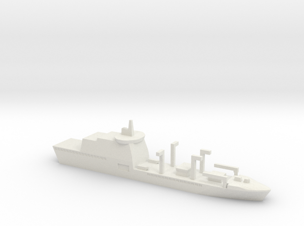 Italian Logistic Support Ship, 1/1250 in White Natural Versatile Plastic