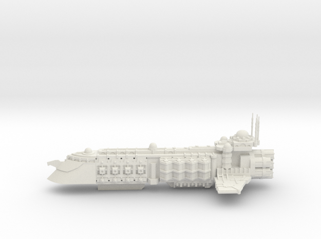 Rogue Trader Capital - Variation Hanger / Cannon in White Natural Versatile Plastic