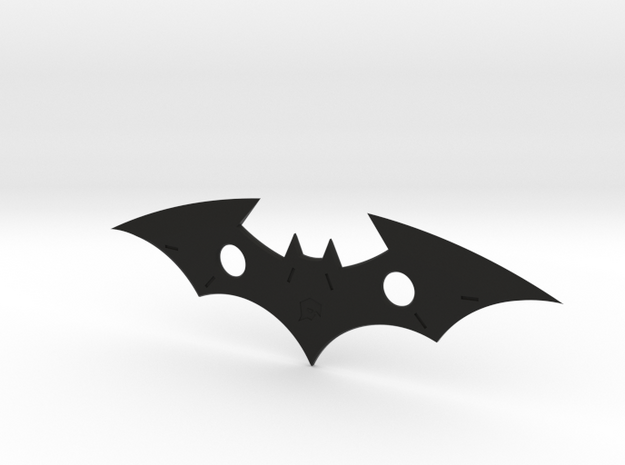 "Batman - The Telltale Series" Batarang Replica in Black Natural Versatile Plastic
