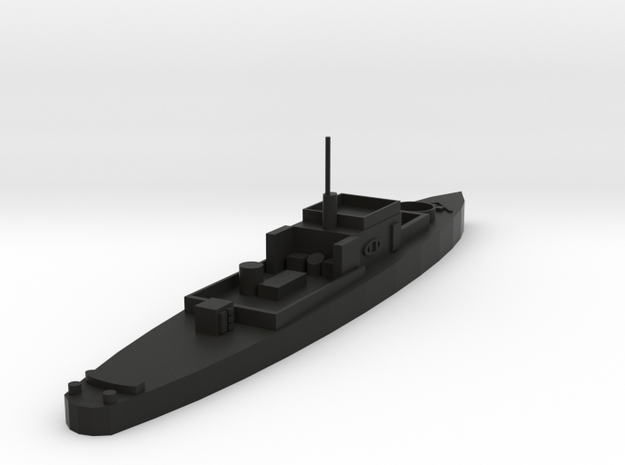 USS PGM 9 in Black Natural Versatile Plastic: 1:300