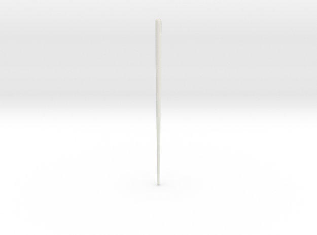 Composite Arrow Fore-shaft in White Natural Versatile Plastic
