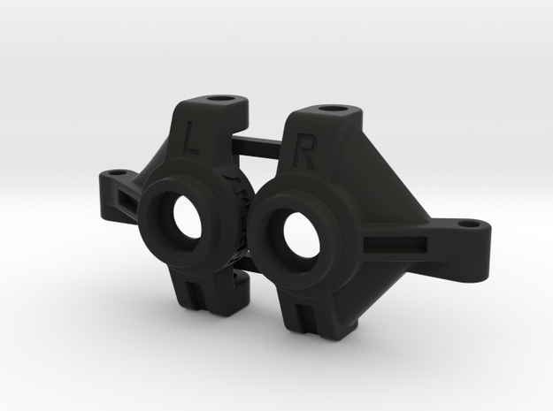 Redcat Everest Gen7 Knuckles, Steering Angle, Acke in Black Natural Versatile Plastic
