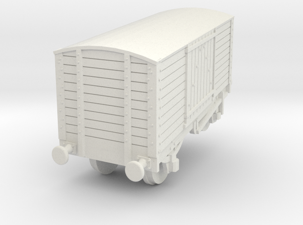ps87-100-box-van-wagon in White Natural Versatile Plastic