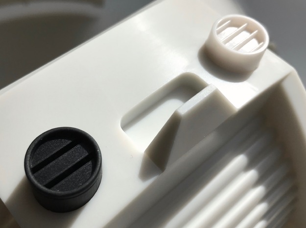 Moebius EVA Pod: Pipe Thingies Vertical in Smooth Fine Detail Plastic