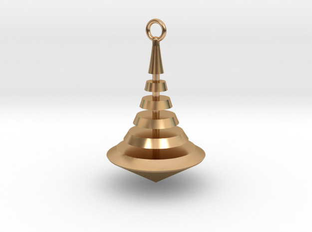 Pendulum  in Polished Bronze