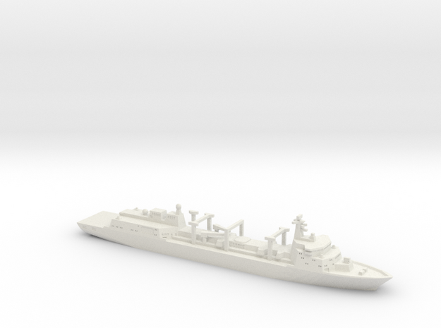 PLA[N] 901 Fast Combat Supply Ship, 1/700 in White Natural Versatile Plastic