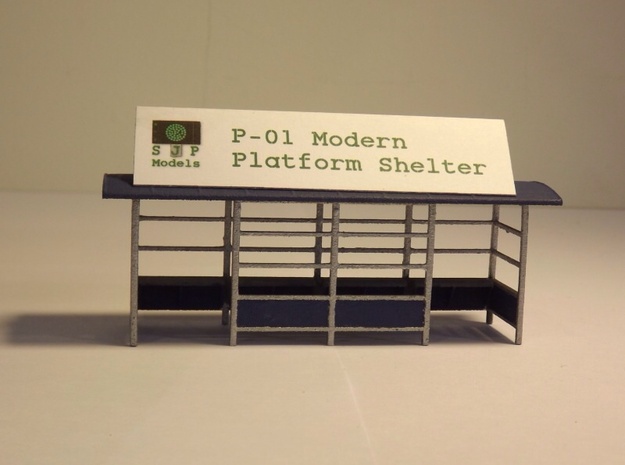 P-01 Platform Shelter in White Natural Versatile Plastic