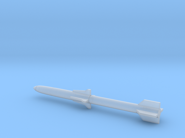 1:12 Miniature AGM-88 HARM Missile in Smooth Fine Detail Plastic: 1:48 - O
